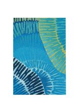 Trans Ocean Visions IV Abstract 100% Polyester Handmade 4302